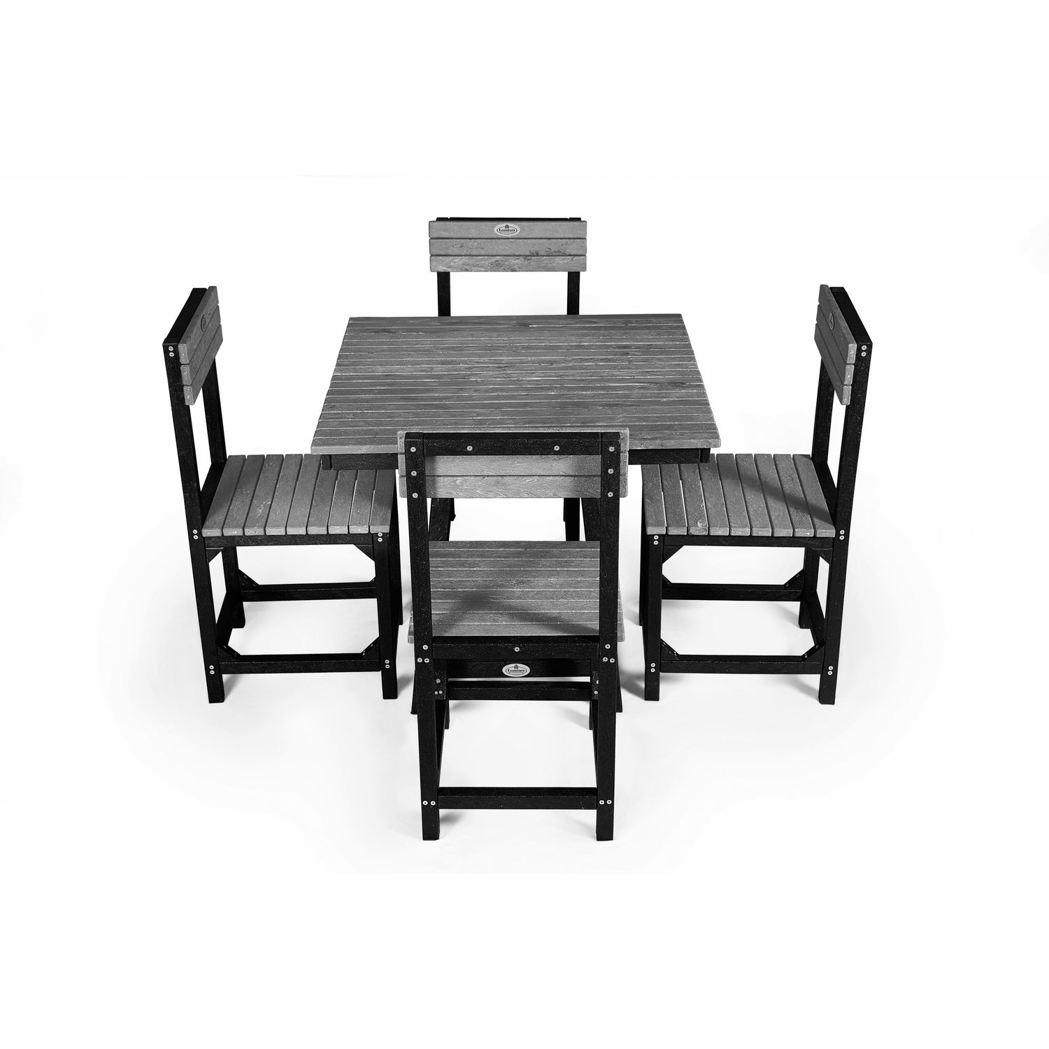 Eco Dining Chair Set 4 seater without armrest