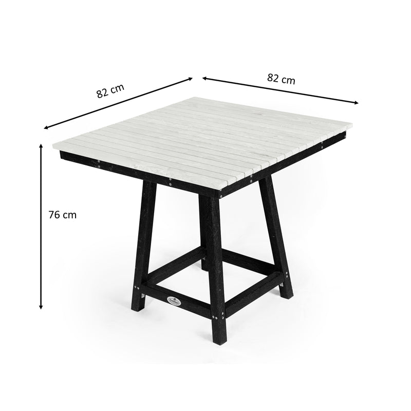 Eco Dining Chair Set 4 seater without armrest