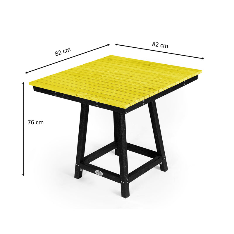 Eco Dining Chair Set 4 seater without armrest